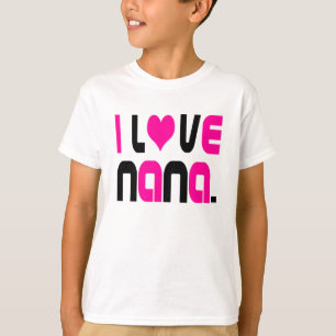 T-shirt unisexe enfants J'adore Nana