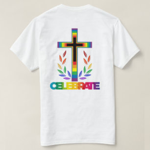 T-Shirt Unisexe Fierté LGBTQIA+ Chrétienne CELEBRA