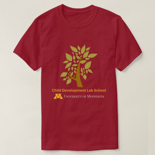 T-shirt unisexe marron avec logo CDLS (Design devant)