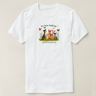T-Shirt Unisexe Mes Animaux