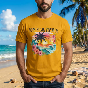 T-Shirt Unisexe République Dominicaine Héritage