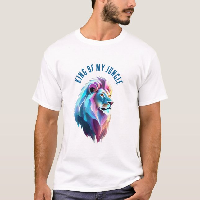 T-Shirt Unisexe "Roi de ma propre jungle" (Devant)