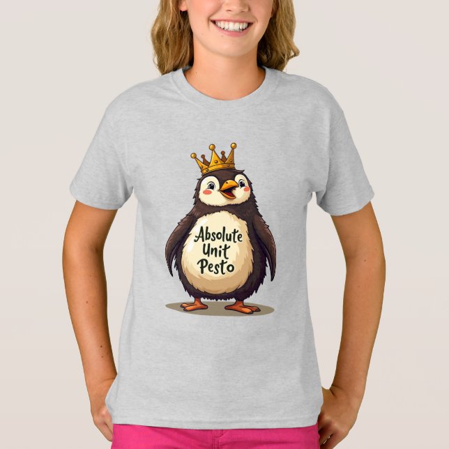 T-shirt Unité absolue Pesto - Le roi Penguin (Devant)
