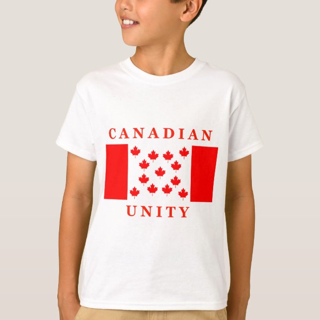 T-shirt Unité canadienne (Devant)