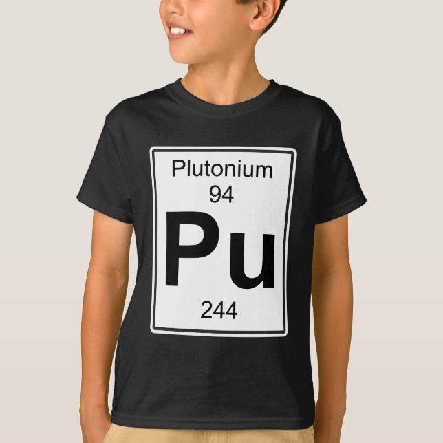 T-shirt Unité centrale - Plutonium (Devant)