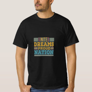 T-shirt Unité dans la diversité. Le design des T-shirts.