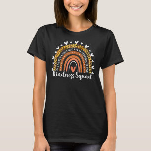 T-shirt Unité Day Chemise Orange Rainbow Kindness Squad