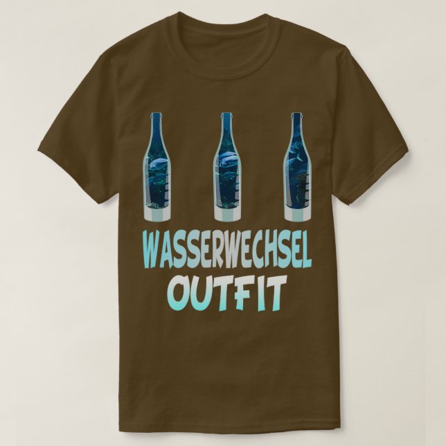 T-shirt Unité de changement d'eau 2 (Design devant)