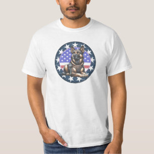T-shirt Unité de chiens de police militaire K9