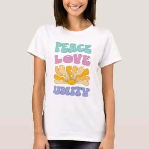 T-shirt Unité de l'amour pour la paix