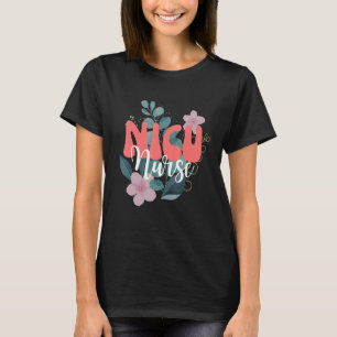 T-shirt Unité de soins intensifs néonatals vintages de l'U