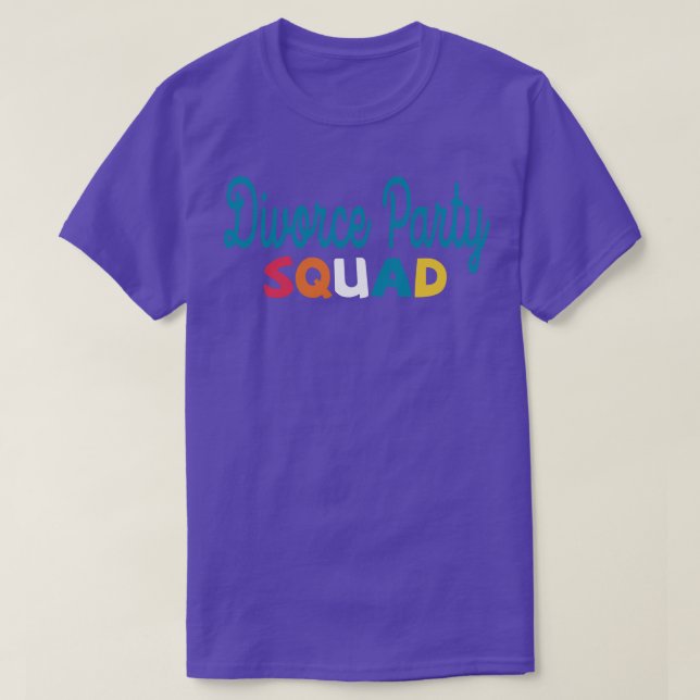 T-shirt unité du parti de divorce (Design devant)