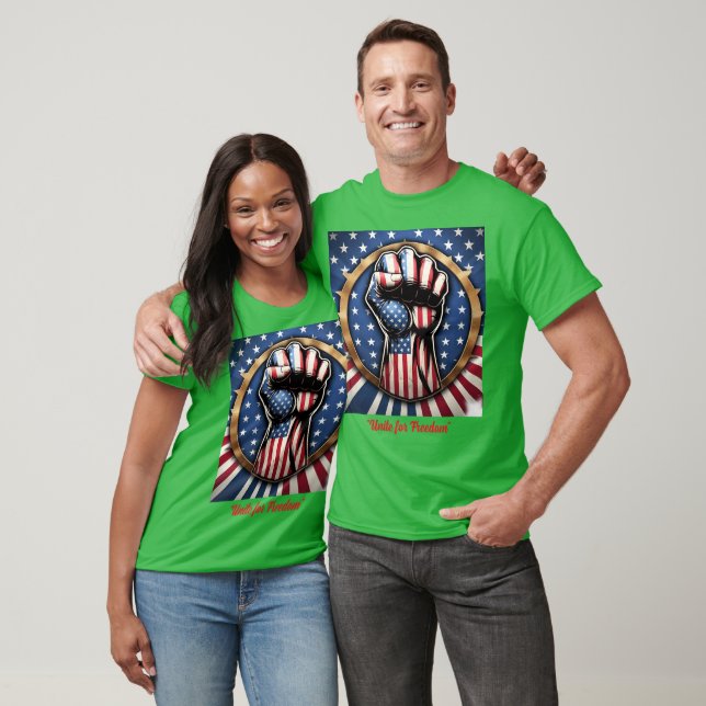 T-shirt "Unite for Freedom" (Unisexe)