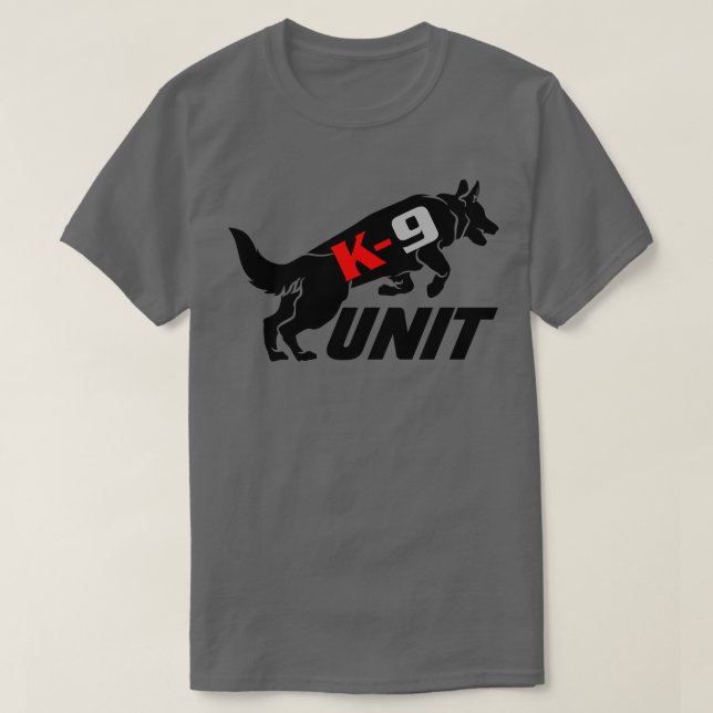 T-SHIRT UNITÉ K9 (Design devant)