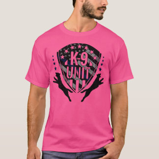 T-shirt Unité K9 Unité de police Chien Malinois (1)