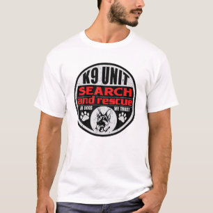 T-shirt Unité Recherche et Secourir dans Chiens Nous faiso
