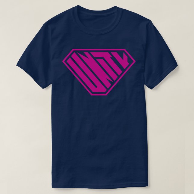 T-shirt Unité SuperEmpowered rose (Design devant)