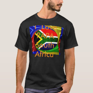 T-shirt United by Beauty : Design du drapeau sud-africain