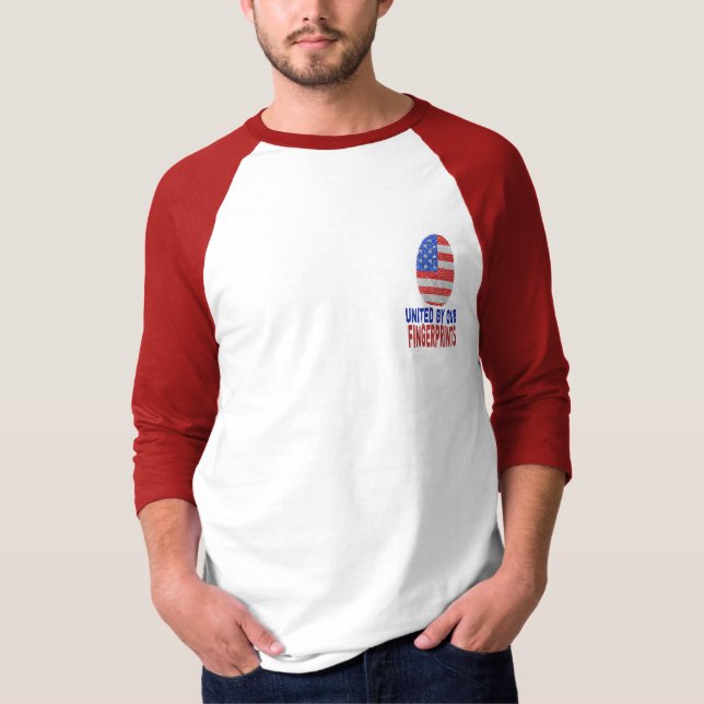 T-shirt United by Our FingerPrints (Devant)
