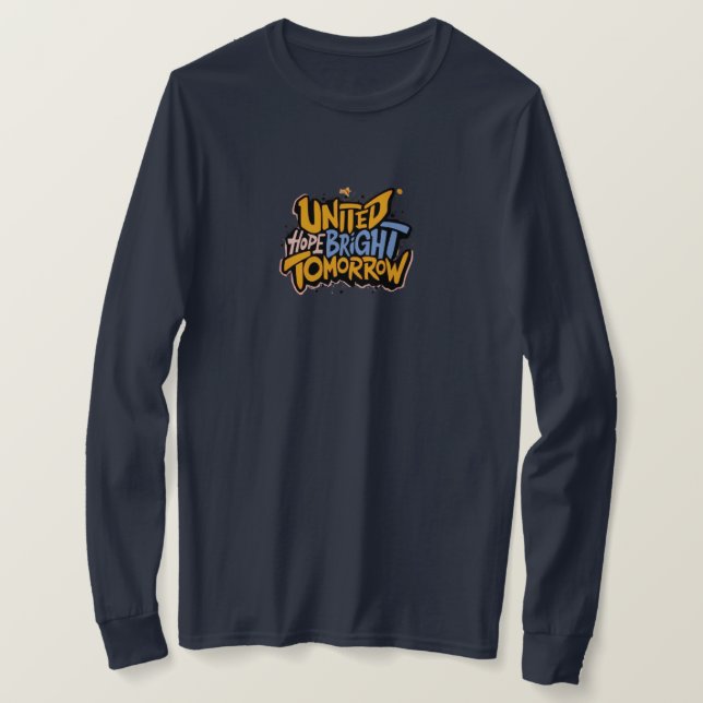 T-shirt United Hope Bright Demain (Design devant)