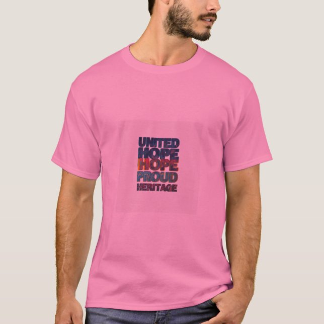 T-shirt United Hope Hope Fier Heritage (Devant)
