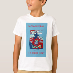 T-shirt United in Hope : Stronger Together - USA Art Print