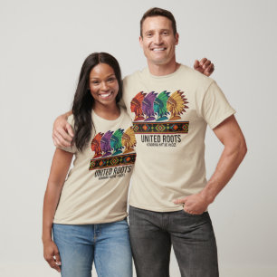T-Shirt United Roots Honoring Native Voices