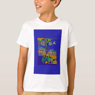 T-shirt United USA Hope Stronge Together