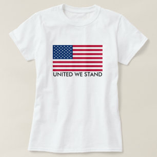 T-shirt United We Stand Flag