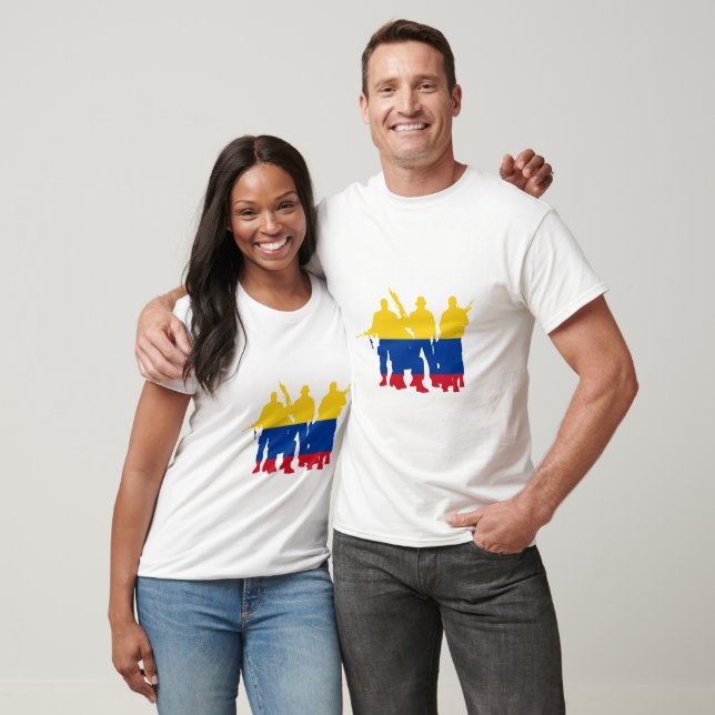 T-shirt Unités militaires de Colombie (Unisexe)