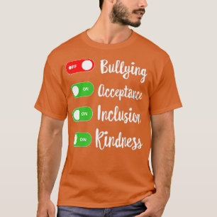 T-shirt UNITY DAE ORANGE No Bully Be Kind Orange Teachers