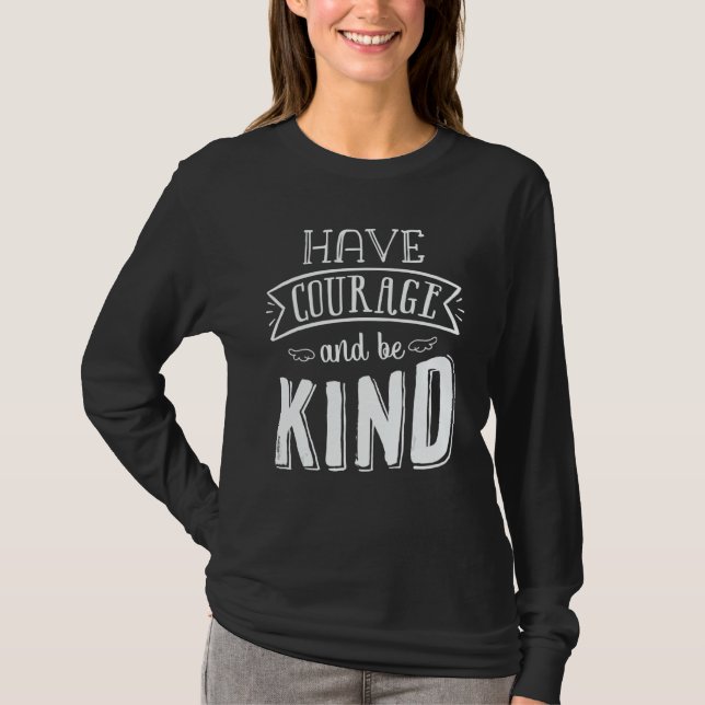 T-shirt Unity Day Have Courage And Be Kind Women Kids (Devant)