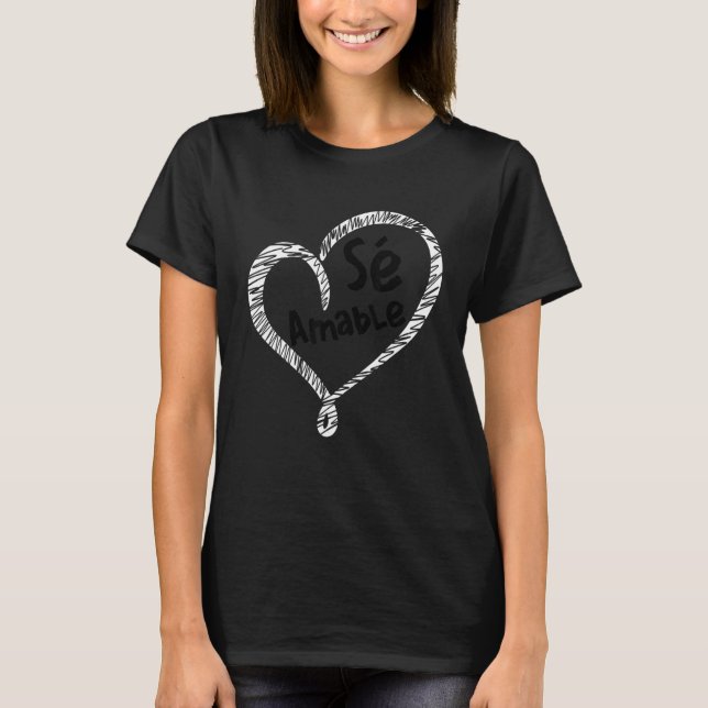 T-shirt Unity Day Orange Se Amable Spanish Bilingual (Devant)