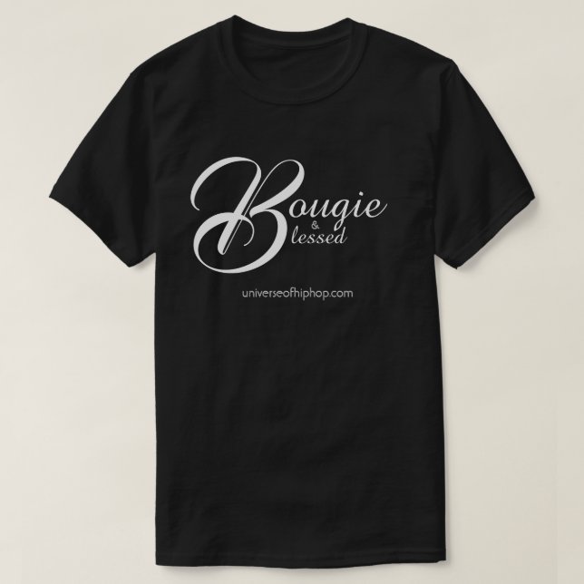 T-shirt Univers de l'Hip hop Bougie Blessed Collection (Design devant)