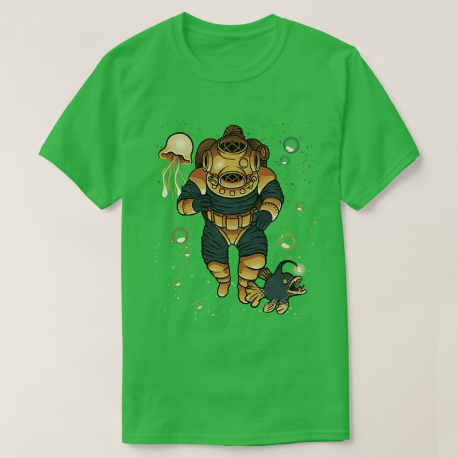 T-shirt Univers de plongée sous-marine par Tobe Fonseca (Design devant)