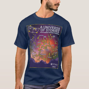 T-shirt Univers du style des hommes des histoires T