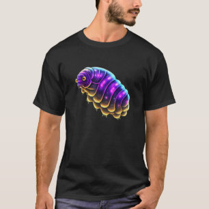 T-shirt univers galactique tardigrade cosmos eau animale b