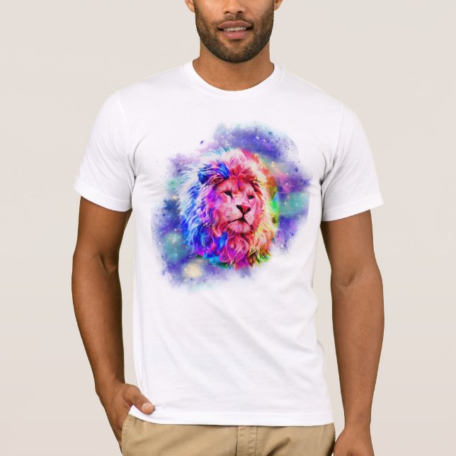 T-SHIRT UNIVERS - LION (Devant)