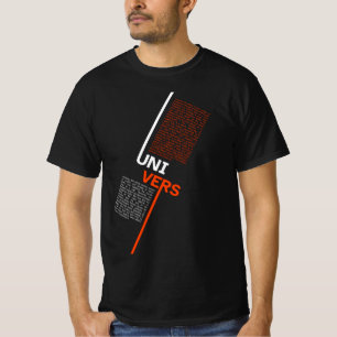 T-shirt Univers moderne
