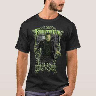 T-shirt Universal Monsters Artist Series Frankenstein Clé