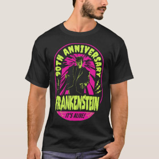 T-shirt Universal Monsters Artist Series Frankenstein Stam