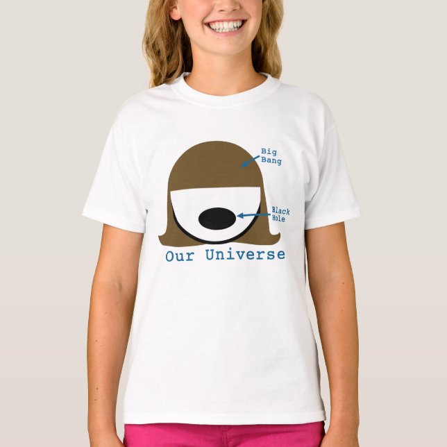 T-shirt Universe pour enfants (Devant)