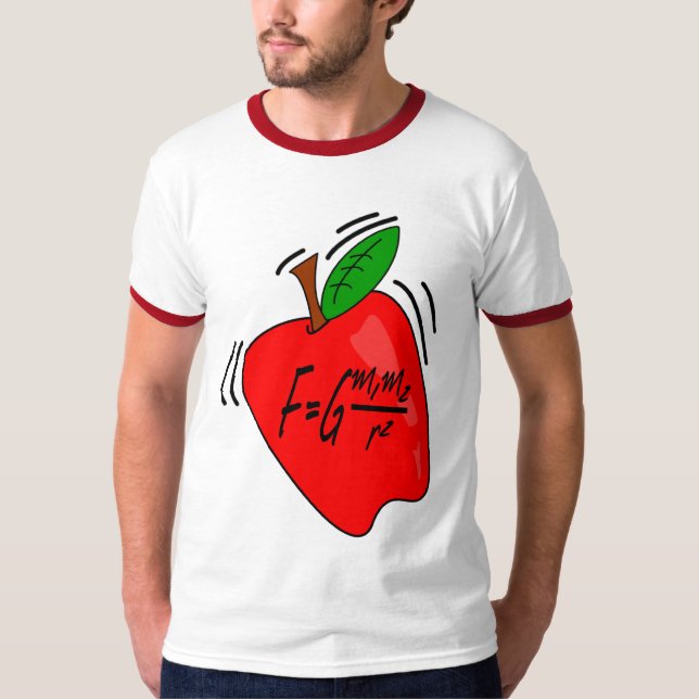 T-shirt universel de gravitation (Devant)