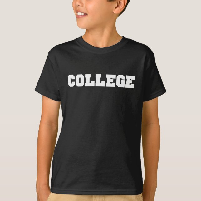 T-SHIRT UNIVERSITÉ (Devant)