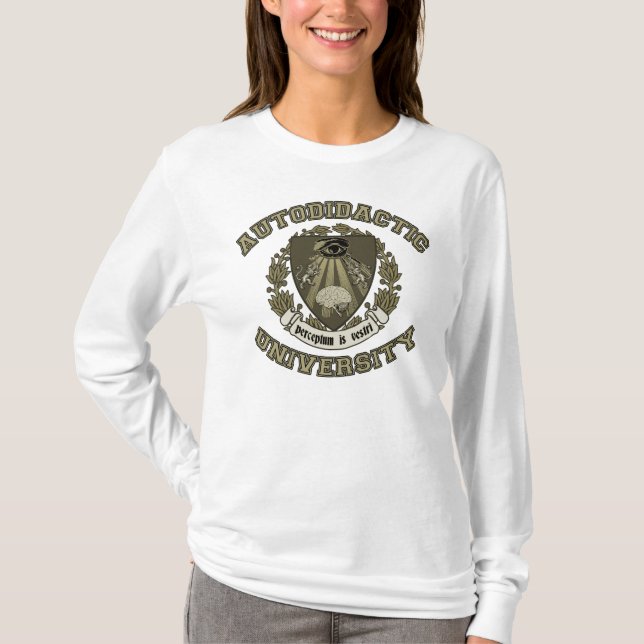 T-shirt Université Autodidactic (Devant)