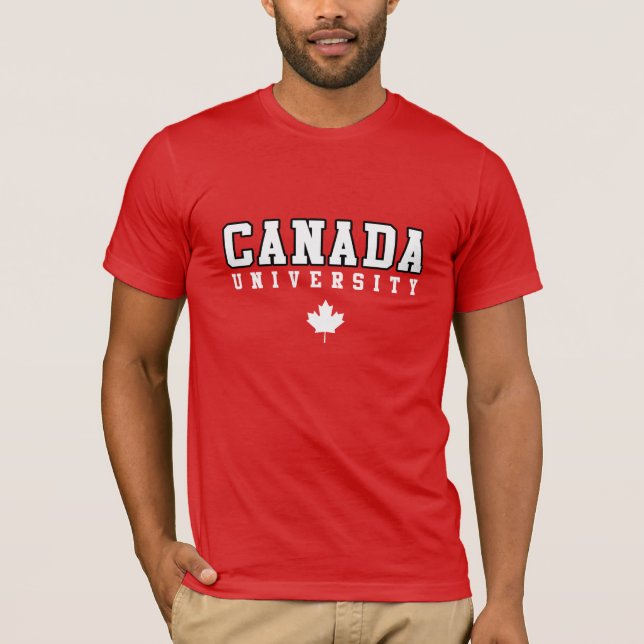T-shirt Université Canada (Devant)