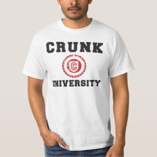 T-shirt Université de Crunk