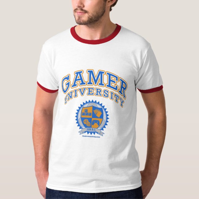 T-shirt Université de Gamer (Devant)