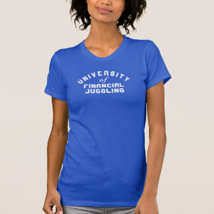 T-shirt Université de l'équilibre financier Graphique