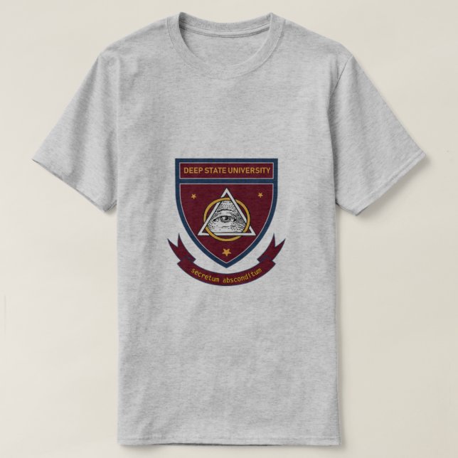 T-SHIRT UNIVERSITÉ DE L'ÉTAT PROFOND (Design devant)
